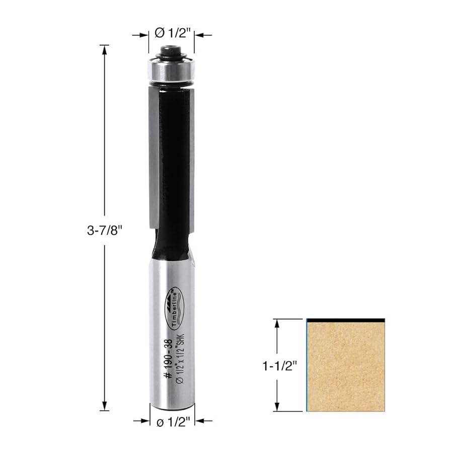 Timberline - Flush Trim 1/2 Diameter (190-38) - Amazon.com